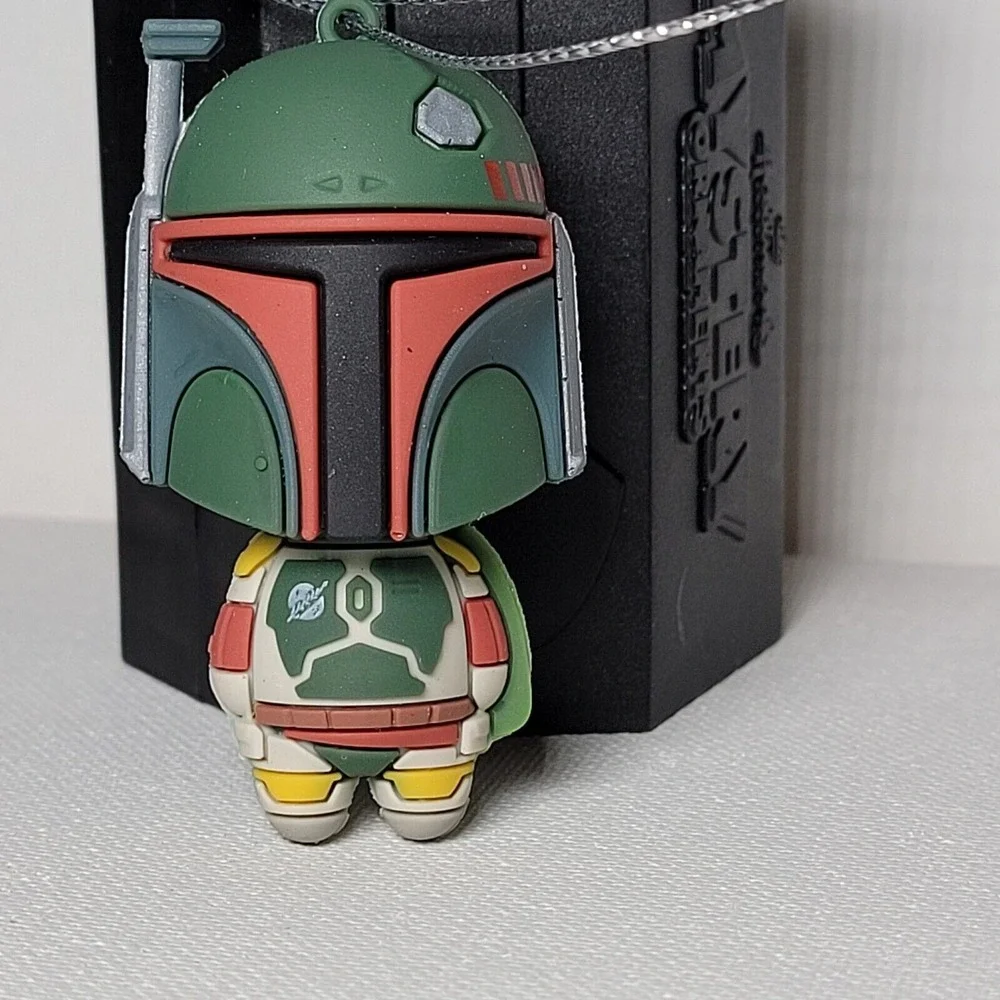 HALLMARK SERIES 3 STAR WARS CHRISTMAS MYSTERY ORNAMENTS‎ BOBA FETT ROTJ FIGURE